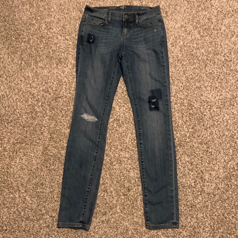 LOFT modern skinny jeans